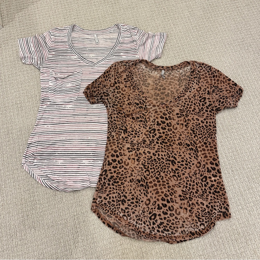 Z Supply Tees - set of 2 - size XS